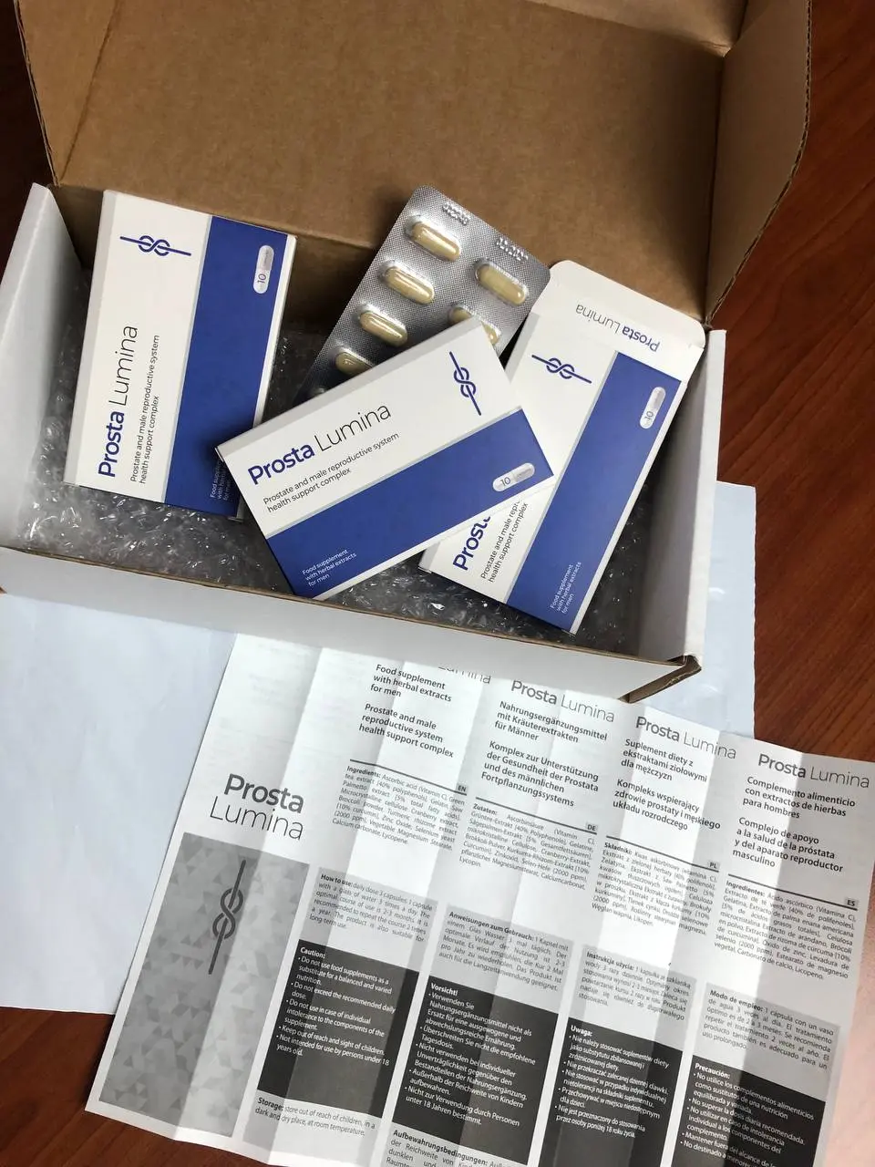 prosta lumina capsule mod administrare prospect romania